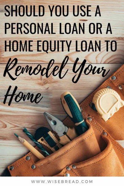 Should I Take A Home Equity Loan To Remodel